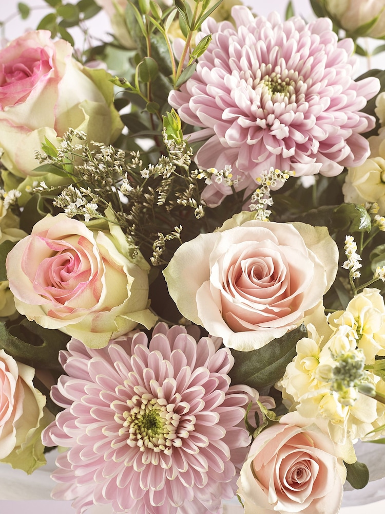 Laura Ashley Multi Fresh Flower Bouquet in Gift Bag - Image 2 of 5