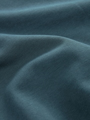 Karomuster Petrolblau - Sweatshirt und Flanell-Pyjama aus 100 % Baumwolle - Bild 11 von 11