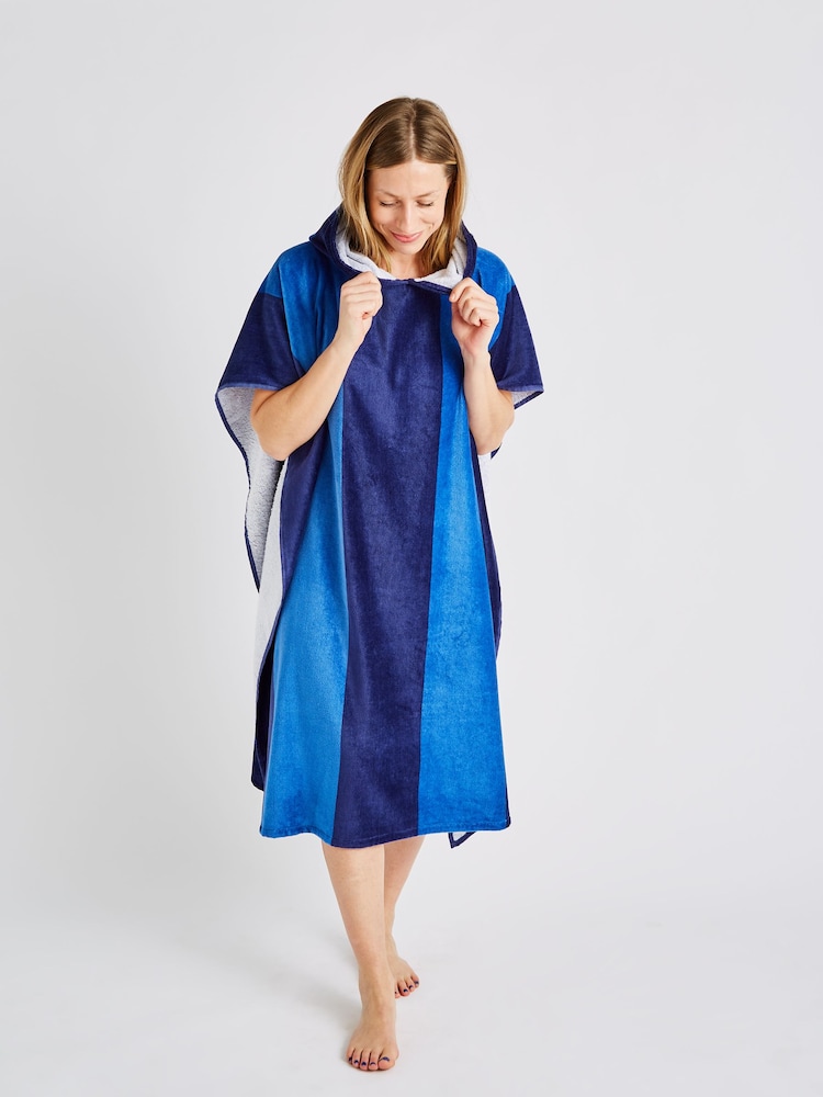 Catherine Lansfield Blue 100% Cotton Towel - Image 1 of 5