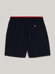 Blau - Tommy Hilfiger Medium Badehose mit Kordelzug - Bild 2 von 3
