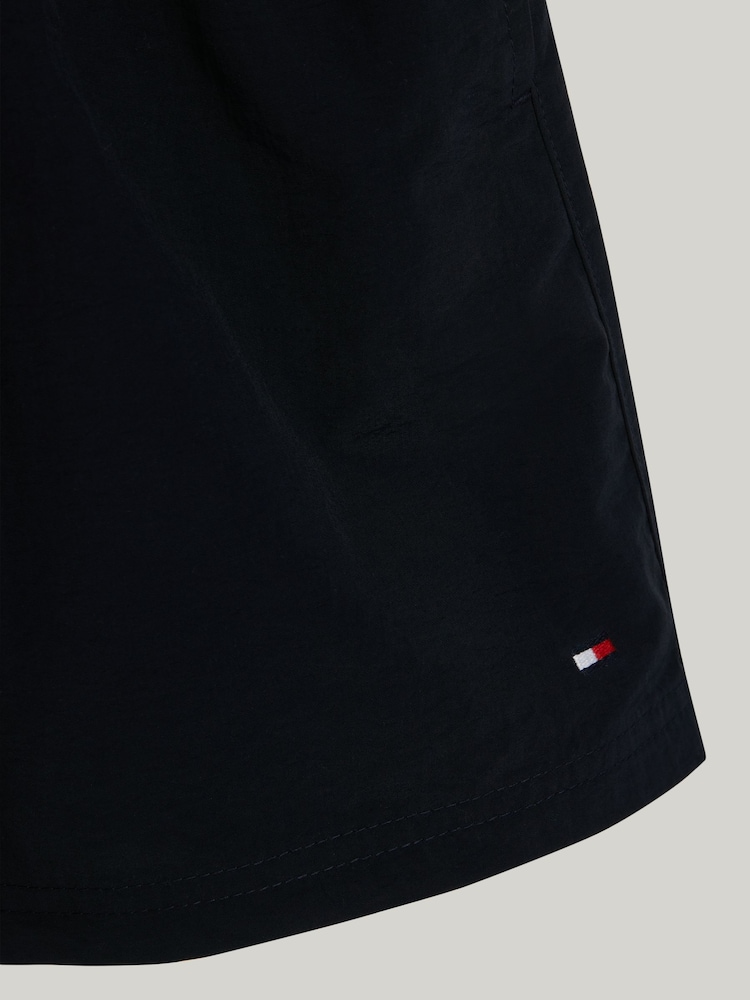Blau - Tommy Hilfiger Medium Badehose mit Kordelzug - Bild 3 von 3