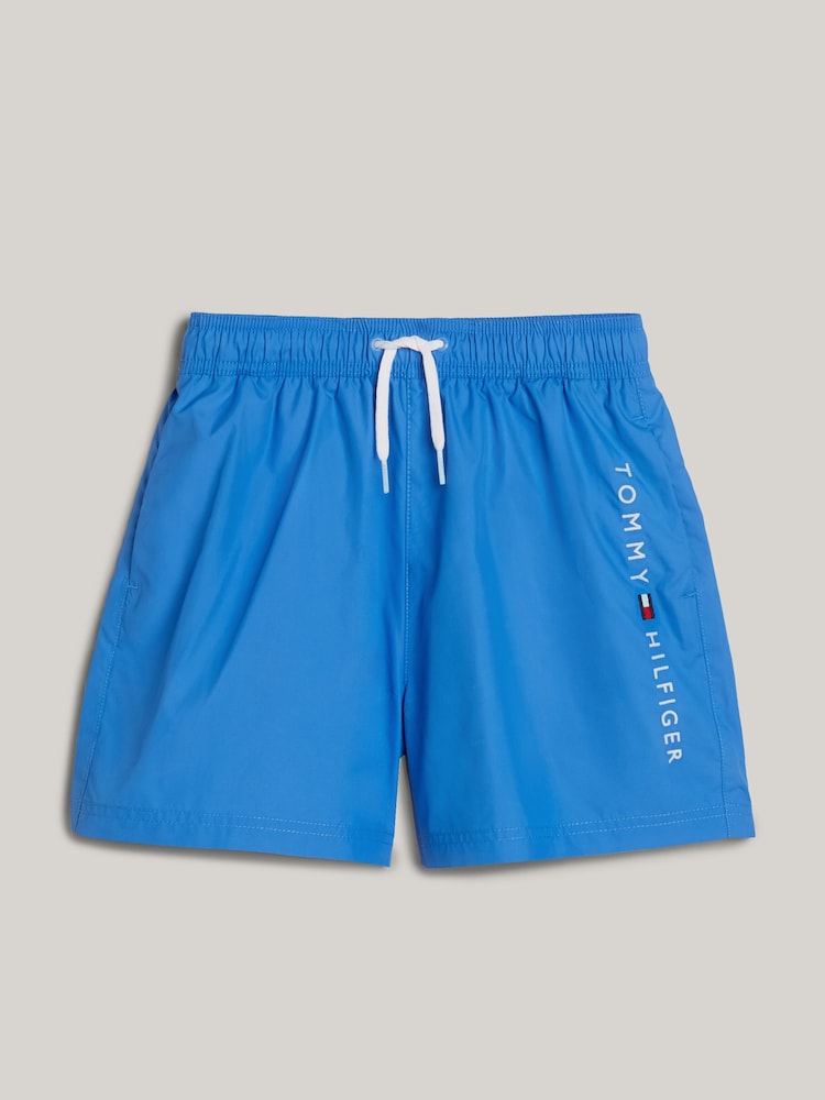 Tommy Hilfiger Blue Medium Drawstring Swim Shorts - Image 1 of 3