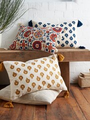 Pineapple Elephant Grey Rohan 100% Cotton Cushion - Image 4 of 5
