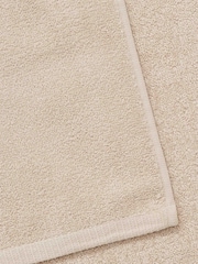 Catherine Lansfield Set of 2 Natural 100% Cotton Anti Bacterial Bath Sheet Towels - Image 2 of 3