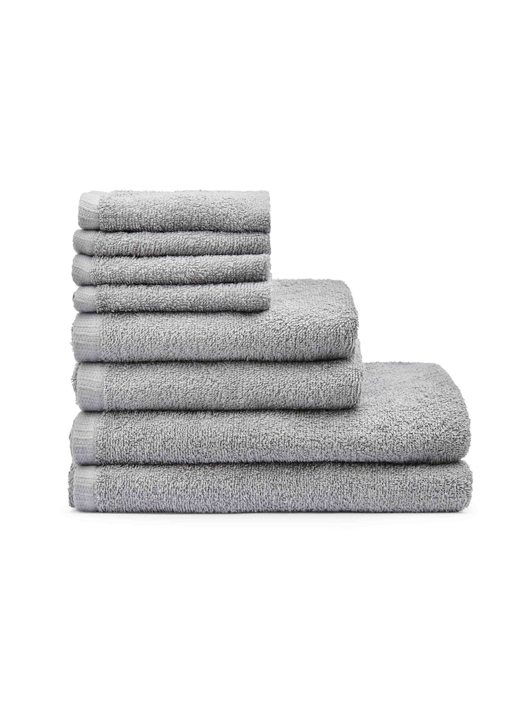 Catherine Lansfield Quick Dry 100% Cotton Towel Set - Imagem 3 de 3
