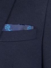 U.S. Polo Assn. Blue Mens Solid Jersey Blazer 100% Cotton Jacket - Image 8 of 12