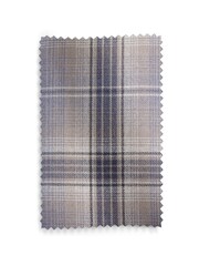 Versatile Check Navis Navy Blue Sherlock Storage Footstool - Image 8 of 8