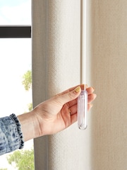 Set of 2 100cm Curtain Draw Rods - صورة 2 من 5