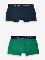 Tommy Hilfiger Light Blue Trunks 2 Pack - Image 1 of 3