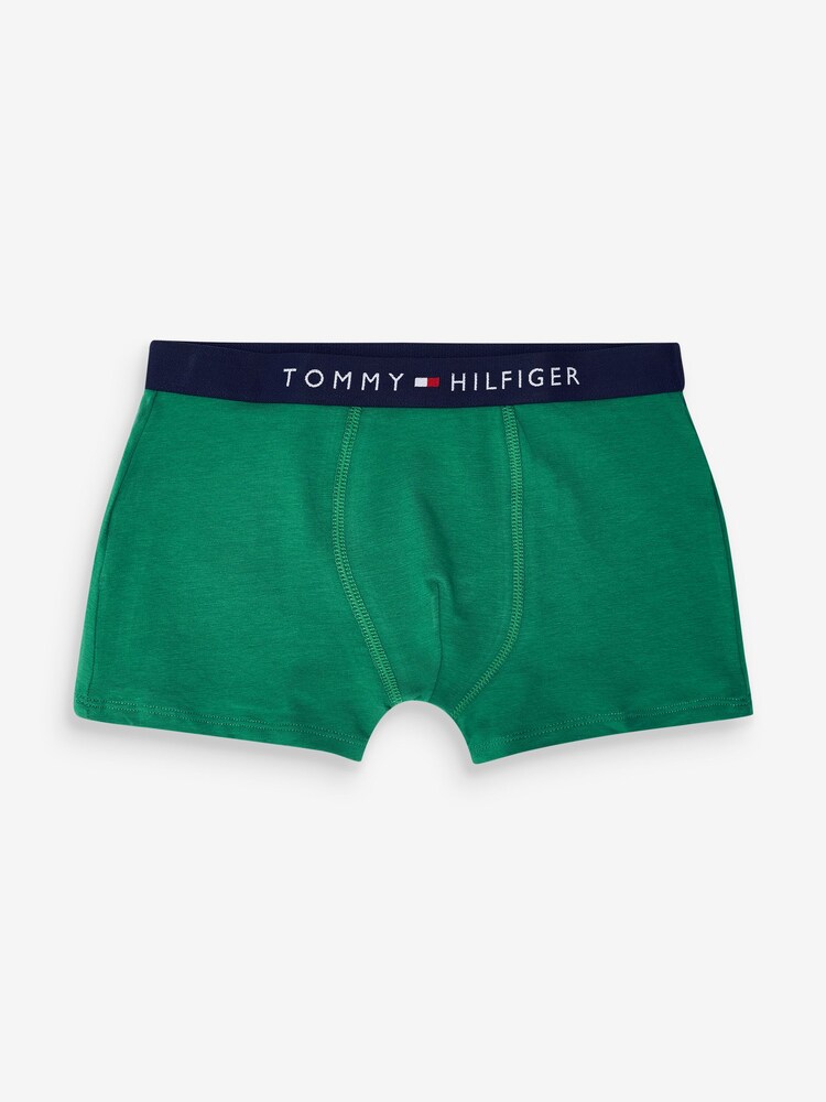 Tommy Hilfiger Light Blue Trunks 2 Pack - Image 2 of 3
