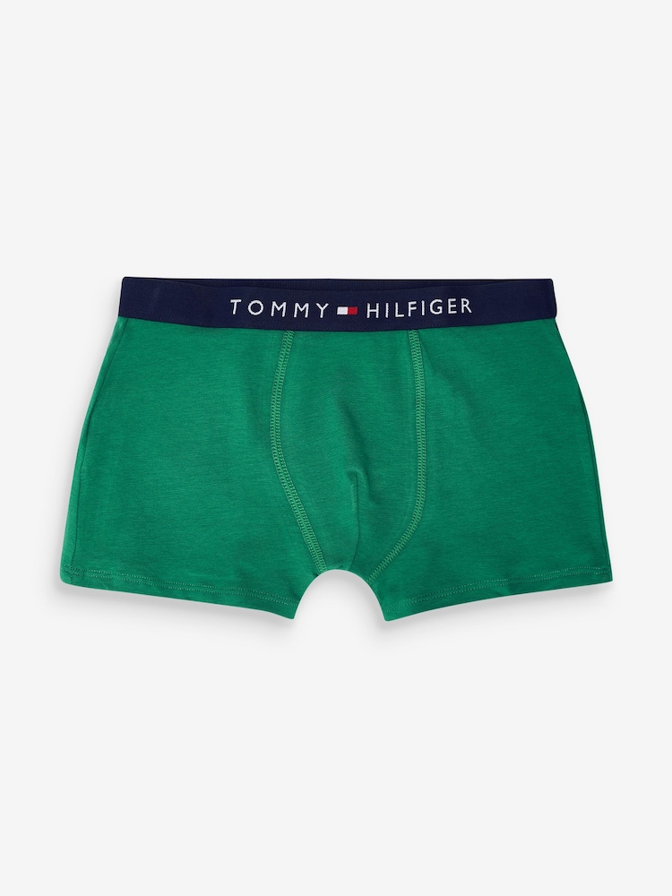 Tommy Hilfiger Light Blue Trunks 2 Pack - Image 2 of 3 Tommy Hilfiger Light Blue Trunks 2 Pack - Image 2 of 3