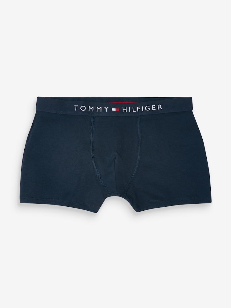 Tommy Hilfiger Light Blue Trunks 2 Pack - Image 3 of 3 Tommy Hilfiger Light Blue Trunks 2 Pack - Image 3 of 3