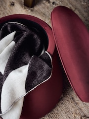 Soft Velvet Cranberry Red Toadstool Storage Stool - Image 4 of 6