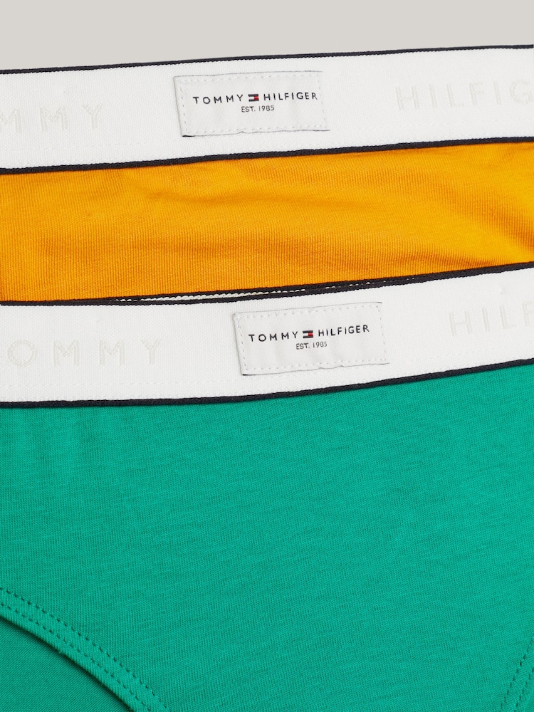 Tommy Hilfiger Blue 100% Cotton T-Shirts 2 Pack - Image 2 of 3 Tommy Hilfiger Blue 100% Cotton T-Shirts 2 Pack - Image 2 of 3
