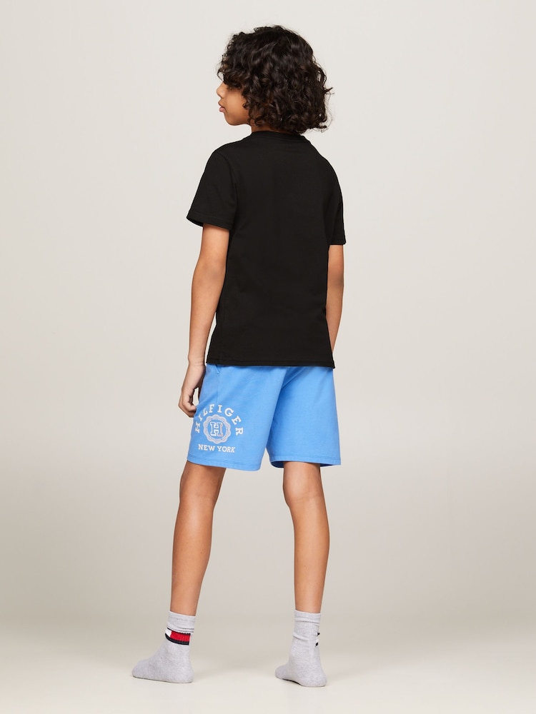 Tommy Hilfiger Black 100% Cotton T-Shirts 2 Pack - Image 2 of 4