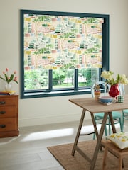 Bluebellgray Green Multi Vernal Made To Measure Roller Blinds - Image 2 of 6