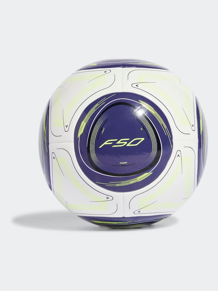 adidas White Ground Messi Club Ball - Image 2 of 4