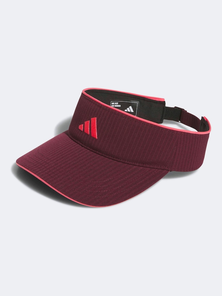 Adidas Golf Red Fairway Viso Hat - Image 1 of 4 Adidas Golf Red Fairway Viso Hat - Image 1 of 4