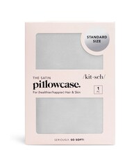Kitsch Silver Satin Pillowcase - Image 2 of 5