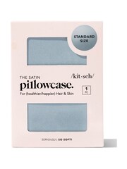 Kitsch Hazel Blue Satin Pillowcase - Image 2 of 5