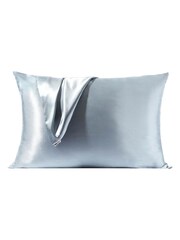 Kitsch Hazel Blue Satin Pillowcase - Image 3 of 5
