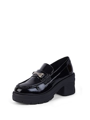 Kickers Black Edie Loafers - Image 2 of 4