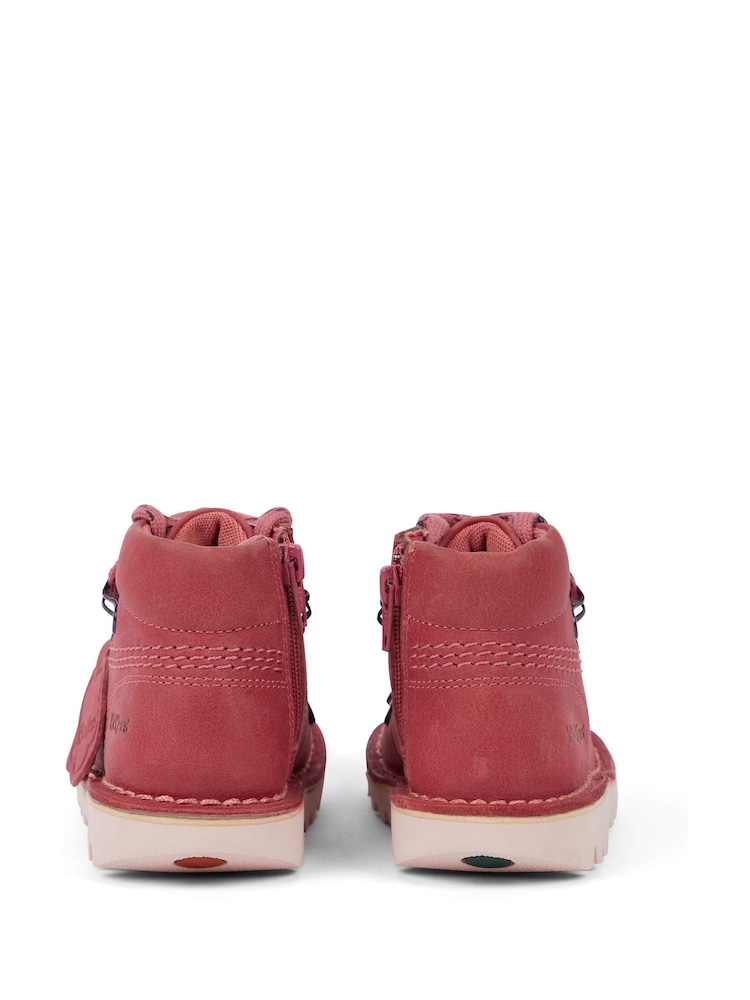 Kickers Pink Explore Boots - Image 6 of 6
