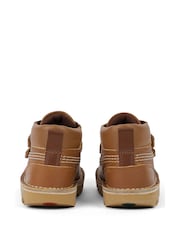 Kickers Tan Brown Infant Hi Roll Shoes - Image 10 of 10