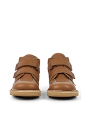 Kickers Tan Brown Infant Hi Roll Shoes - Image 9 of 10