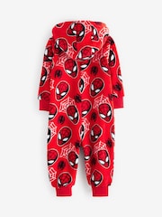 Red Spiderman Fleece All-In-One (9mths-10yrs) - Image 6 of 7