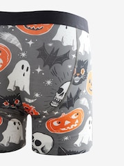 Pumpkin/Skull Halloween Pattern Trunks - Image 2 of 3