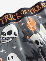 Pumpkin/Skull Halloween Pattern Trunks - Image 3 of 3