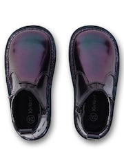 Kickers Black Chelsea Galactic School Shoes - Image 6 of 6