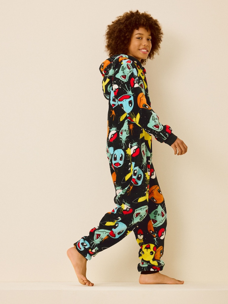 Multi Pokemon Fleece All In One (3-16yrs) - Image 2 of 8