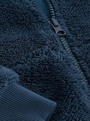 Navy Blue Fleece All-In-One (3-16yrs) - Image 7 of 7