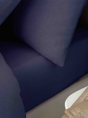 Catherine Lansfield Brushed 100% Cotton Fitted/Flat Sheet, Pillowcase Pack - Image 1 of 1