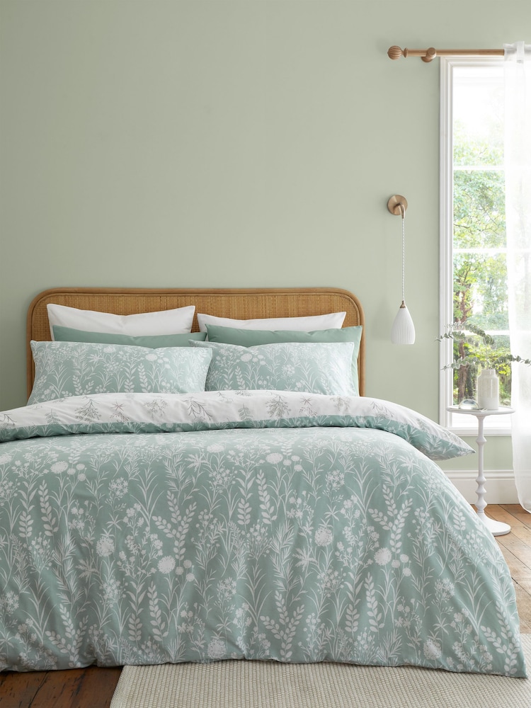 Bianca Wild Flowers 100% Cotton Duvet Cover Set - Imagen 2 de 4