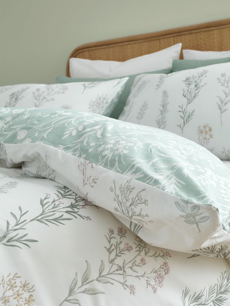 Bianca Wild Flowers 100% Cotton Duvet Cover Set - Imagen 4 de 4