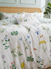 RHS Botanical Cottage Garden 100% Cotton Duvet Cover Set - صورة 5 من 5