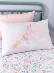 Juego de funda nórdica con estampado de unicornios de Catherine Lansfield - Imagen 3 de 4