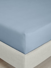 Bianca 200 Thread Count 100% Cotton Percale Extra Deep Fitted Sheet - Изображение 1 из 4