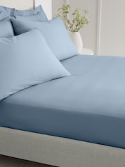 Bianca 200 Thread Count 100% Cotton Percale Extra Deep Fitted Sheet - Изображение 2 из 4