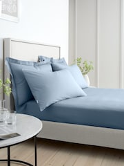 Bianca 200 Thread Count 100% Cotton Percale Extra Deep Fitted Sheet - Изображение 3 из 4