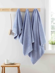 Bianca Blue Egyptian 100% Cotton Towel - Image 2 of 4