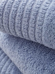 Bianca Blue Egyptian 100% Cotton Towel - Image 3 of 4