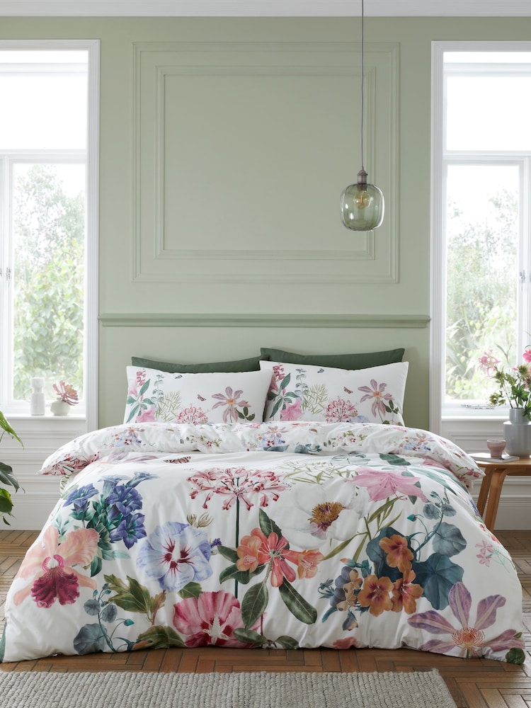 RHS Exotic Garden 100% Cotton Duvet Cover Set - صورة 1 من 4
