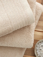 Bianca Natural Egyptian 100% Cotton Towel - Image 4 of 4