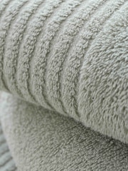 Bianca Sage Green Egyptian 100% Cotton Towel - Image 3 of 4