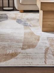 Natural Giovanna Abstract Rug - Image 2 of 6
