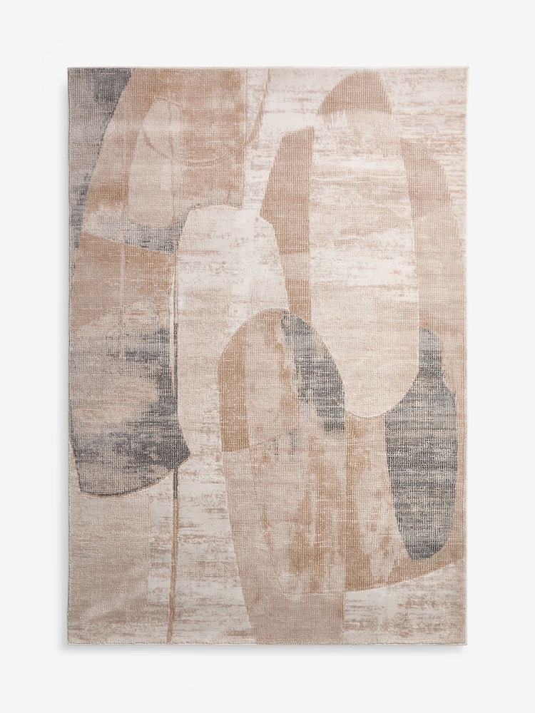 Natural Giovanna Abstract Rug - Image 6 of 6